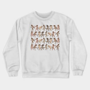 Ancient Greek Satyroi - Satyrs by Greek Myth Comix Crewneck Sweatshirt